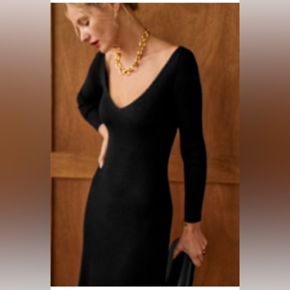 Sezane Dresses & Skirts - 🔮 Sezane 🔮 Nour Dress Black - Size XS EUC